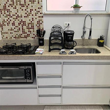 Apartamento Em Santos No Gonzaga Em Frente A Praia 外观 照片