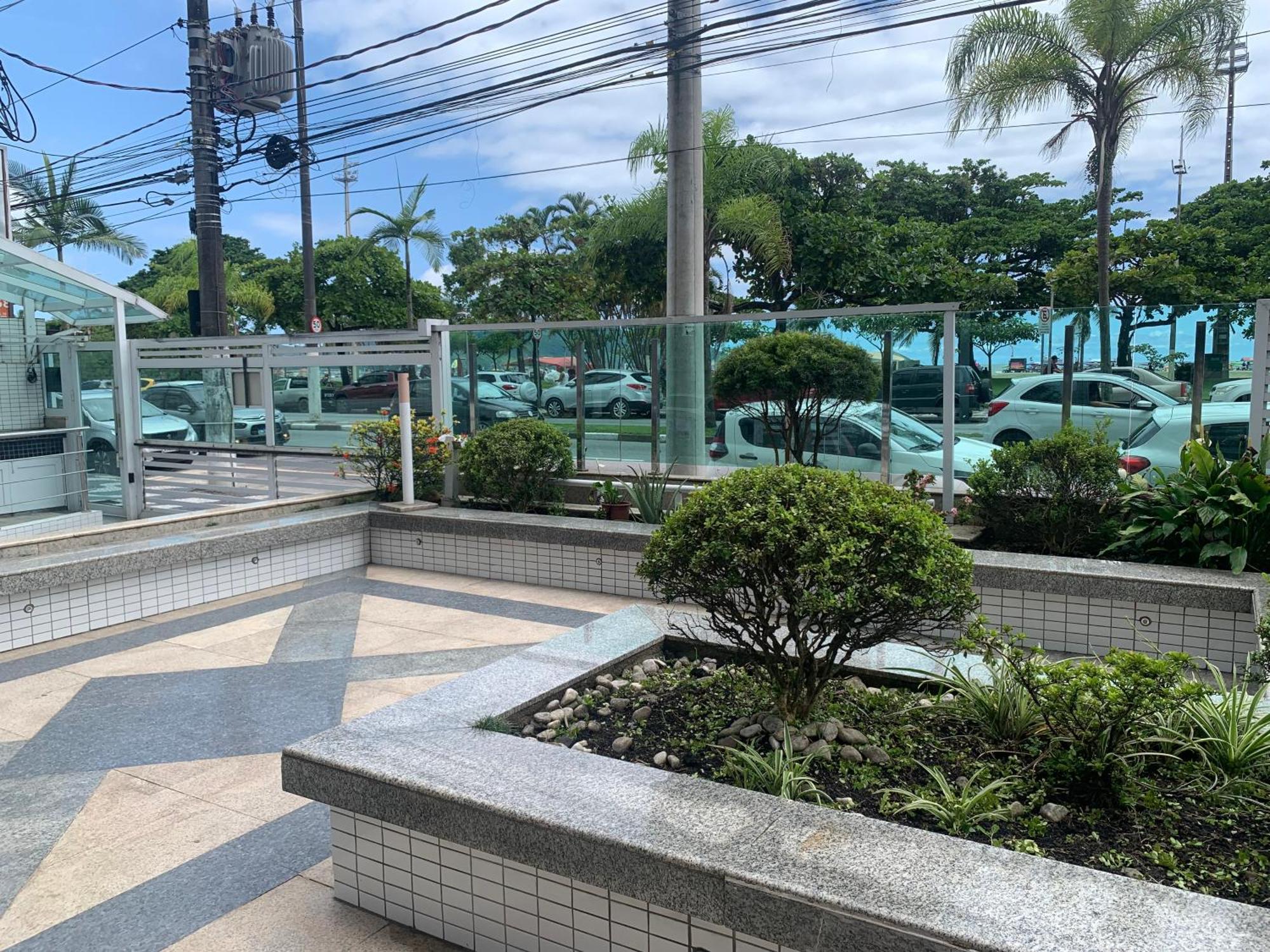 Apartamento Em Santos No Gonzaga Em Frente A Praia 外观 照片