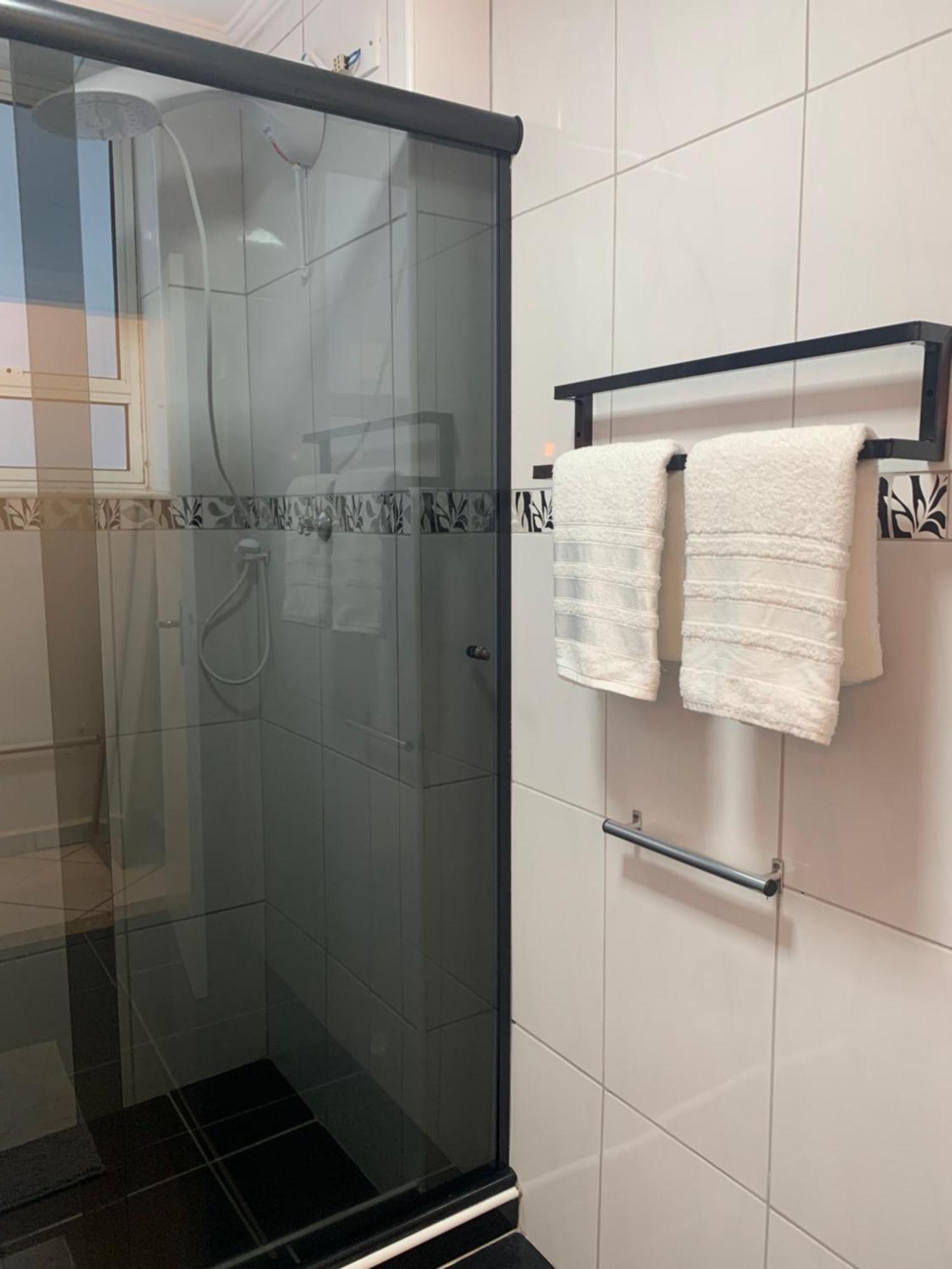 Apartamento Em Santos No Gonzaga Em Frente A Praia 外观 照片