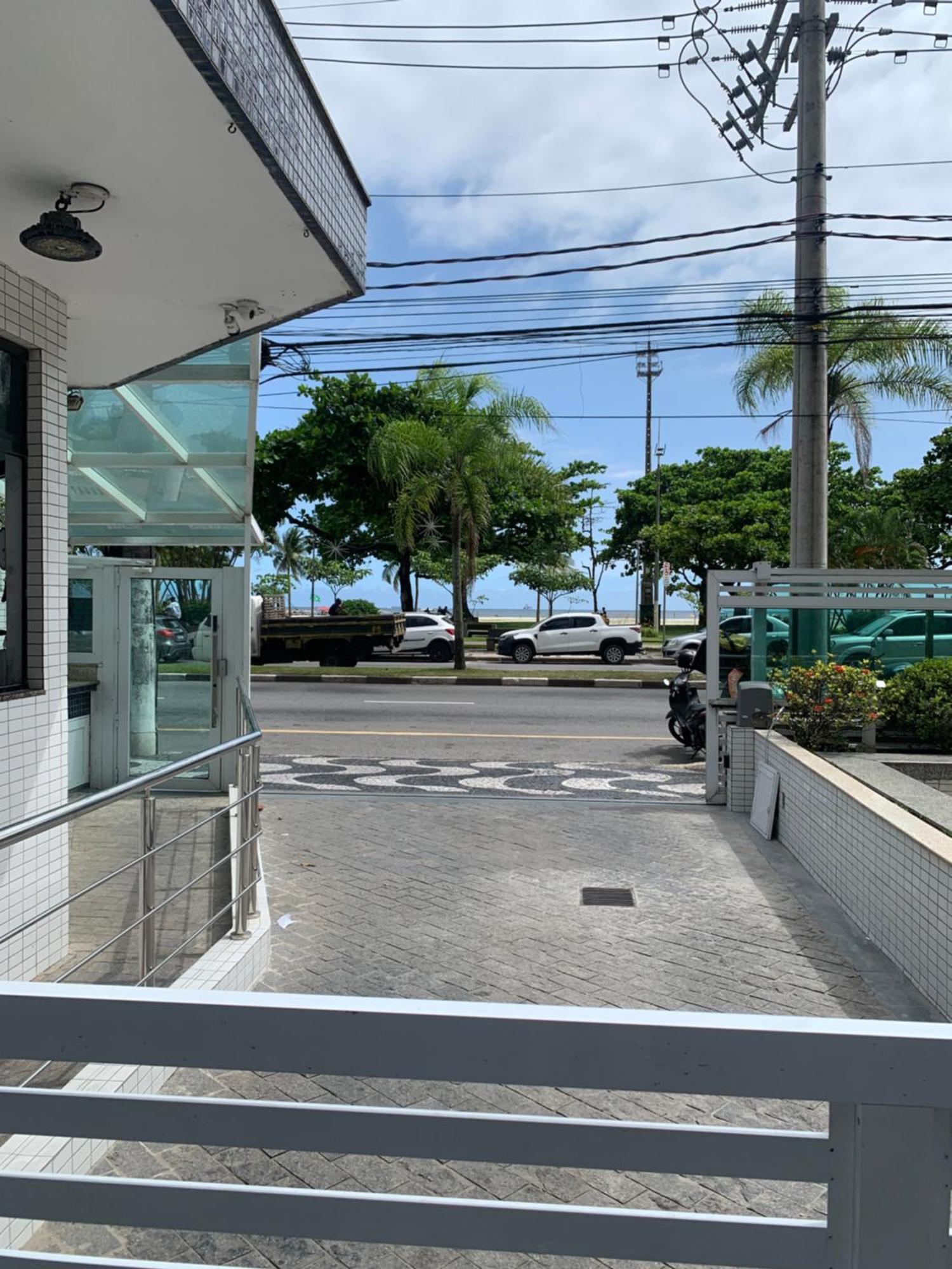 Apartamento Em Santos No Gonzaga Em Frente A Praia 外观 照片